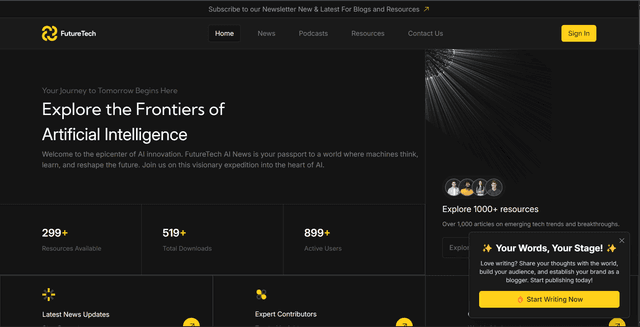 FutureTech Blog Preview